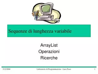 sequenze di lunghezza variabile