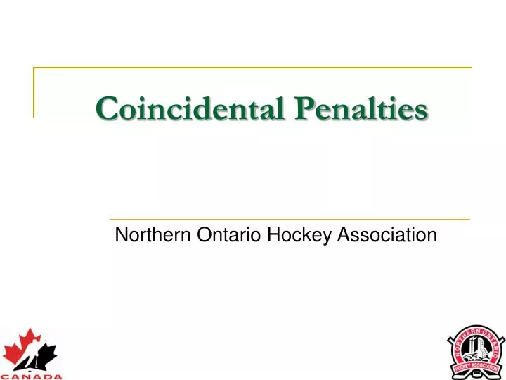 coincidental penalties