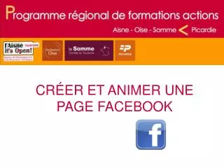 cr er et animer une page facebook