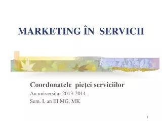 marketing n servicii