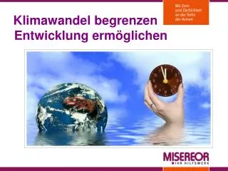klimawandel begrenzen entwicklung erm glichen