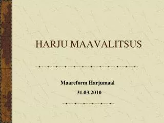 harju maavalitsus