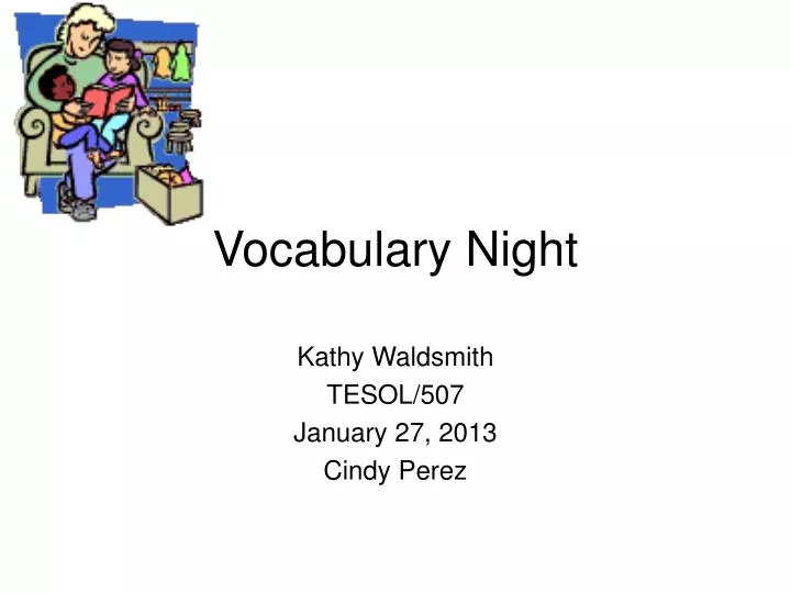 vocabulary night