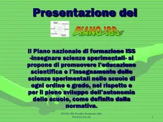 presentazione del