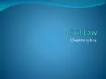 Civil Law - slide 1