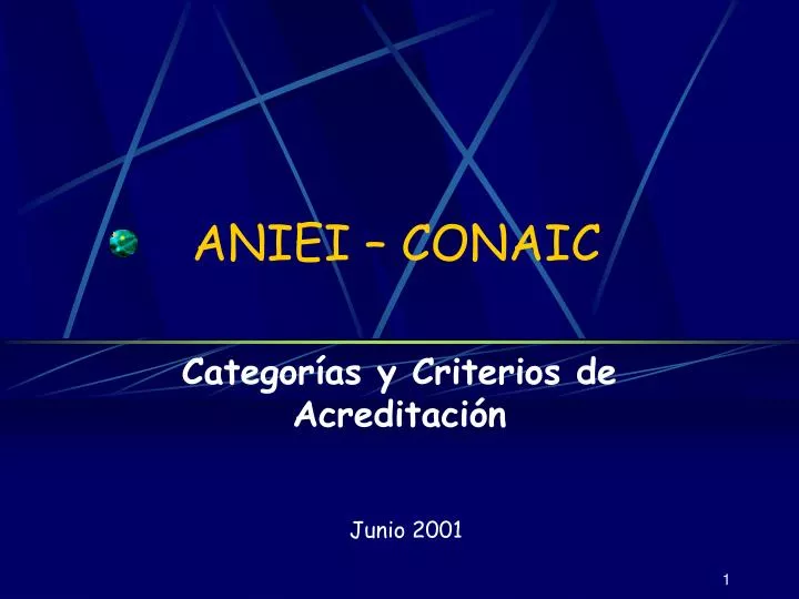 aniei conaic