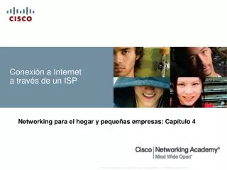 conexi n a internet a trav s de un isp