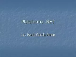 plataforma net