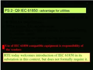 CIGRE Colloquium B5 2005 Calgary PS 2 Q9 - V. Leitloff (FR)