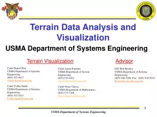 Terrain Data Analysis and Visualization