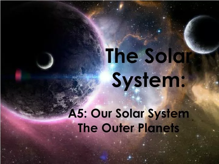 the solar system