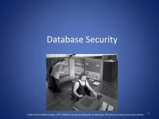 Database Security