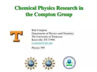 Chemical Physics Research in the Compton Group
