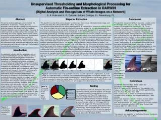 References [1] DARWIN. Eckerd College. darwin.eckerd [2] FinScan. Texas A&amp;M University.