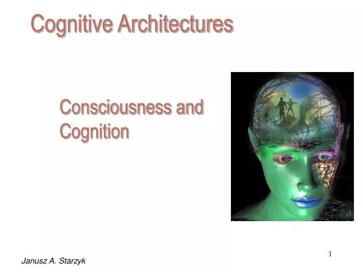 consciousness and c ognition