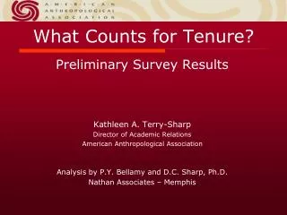 What Counts for Tenure?