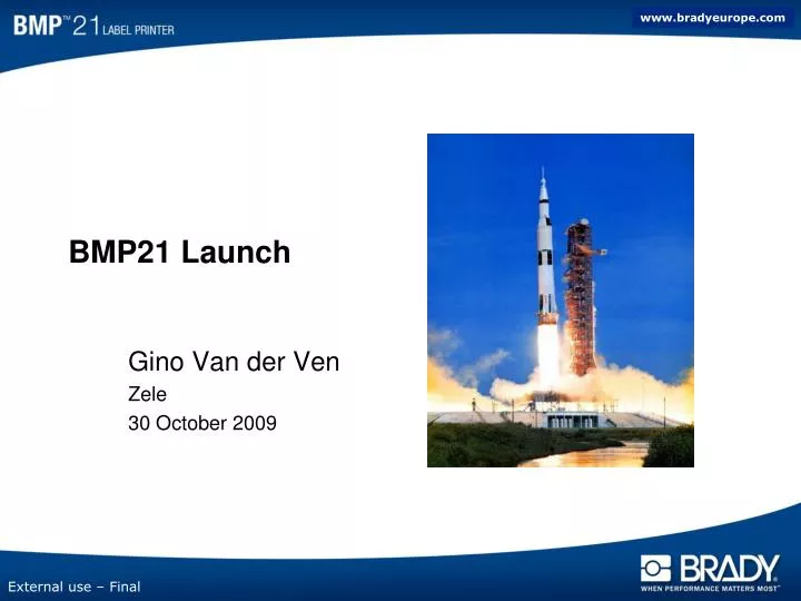bmp21 launch