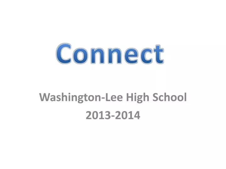 washington lee high school 2013 2014