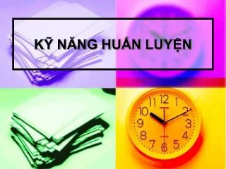 k n ng hu n luy n