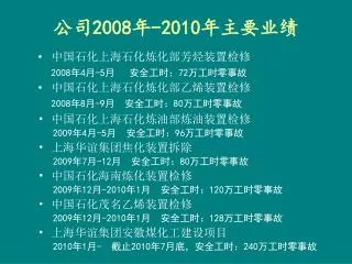 2008 2010