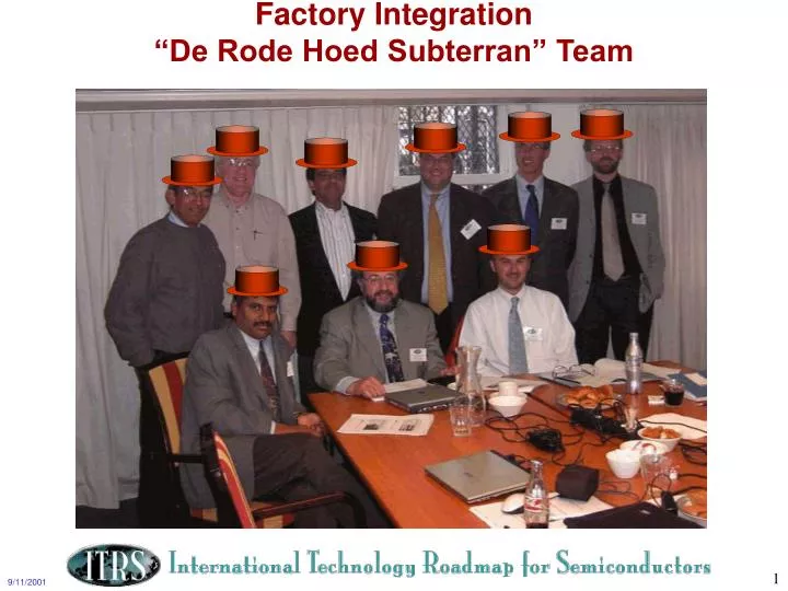factory integration de rode hoed subterran team