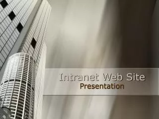 Intranet Web Site