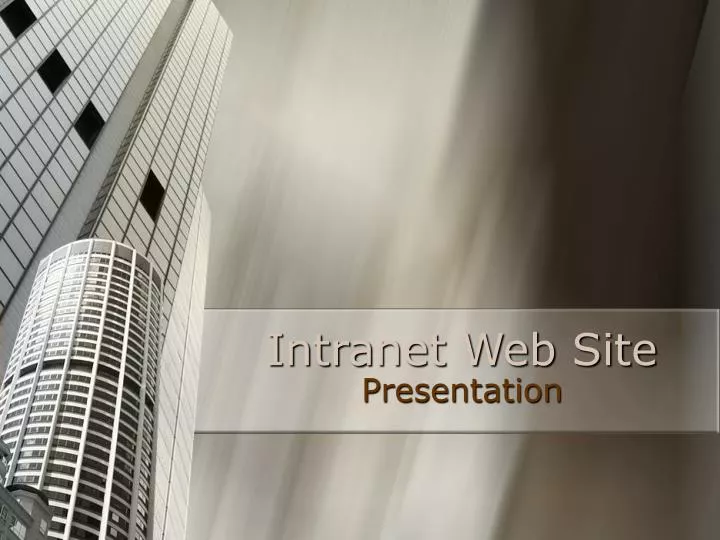 intranet web site