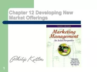 chapter 12 developing new market offerings