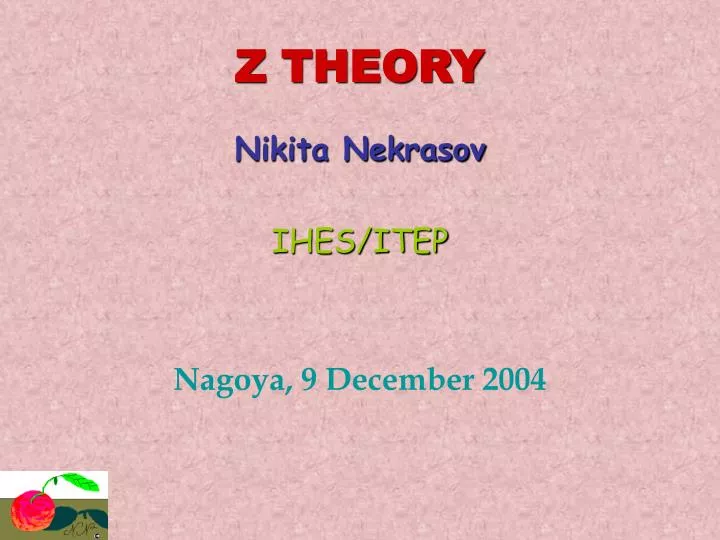 z theory