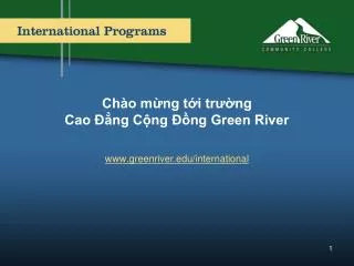 ch o m ng t i tr ng cao ng c ng ng green river