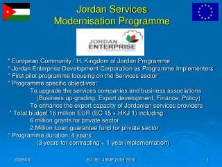 Jordan Services Modernisation Programme