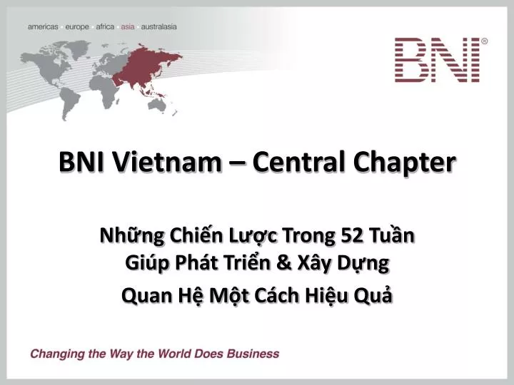 bni vietnam central chapter
