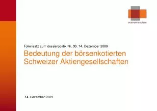 foliensatz zum dossierpolitik nr 30 14 dezember 2009