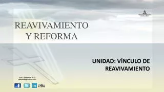 reavivamiento y reforma