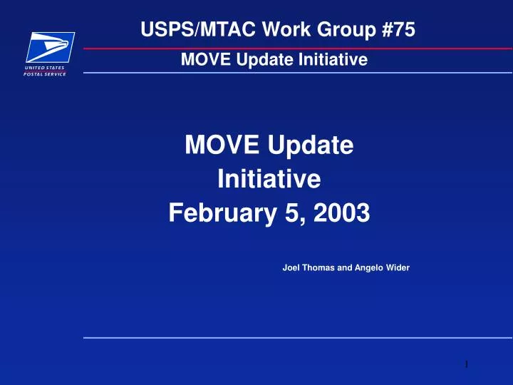 usps mtac work group 75