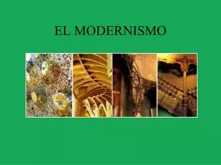 el modernismo