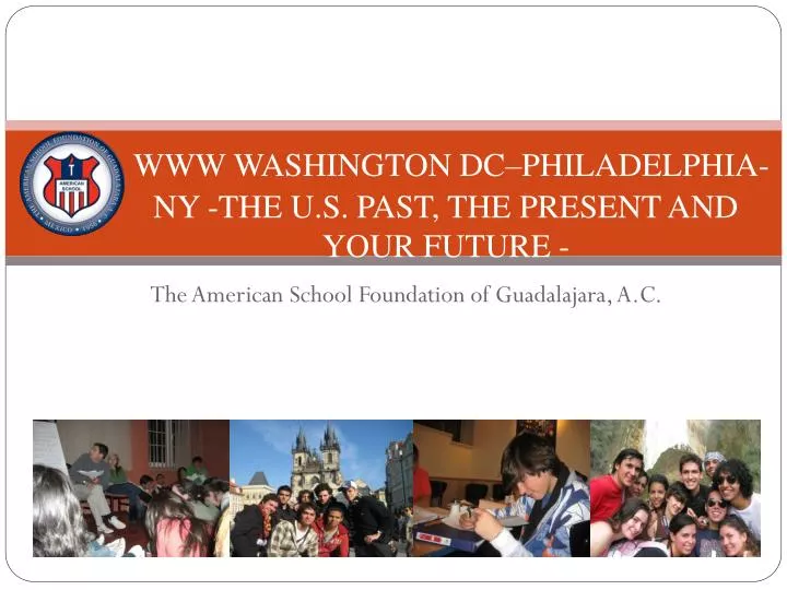 www washington dc philadelphia ny the u s past the present and your future 2009 2010