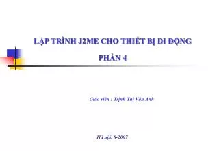 gi o vi n tr nh th v n anh