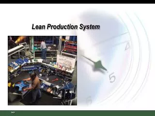 Lean Production System