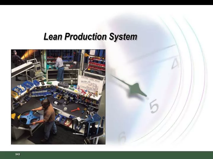 lean production system