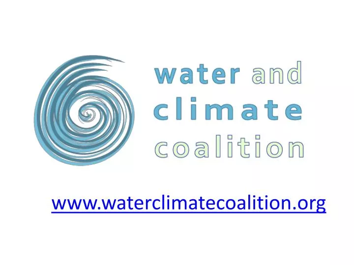 www waterclimatecoalition org