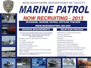 NOW RECRUITING - 2013