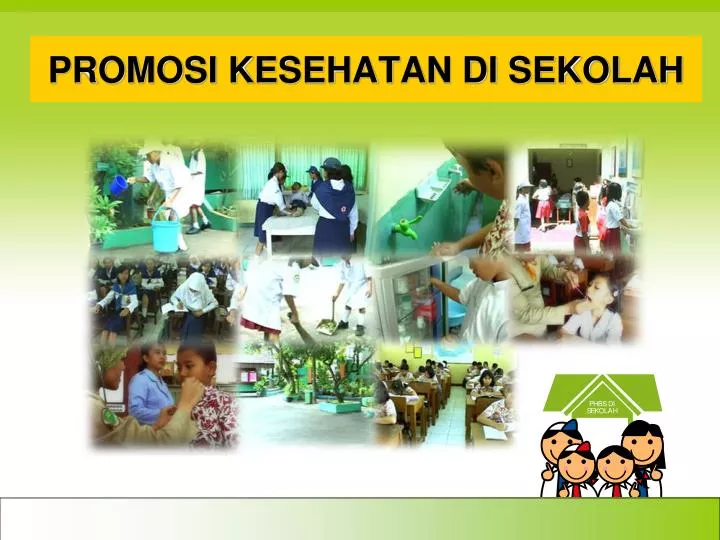 promosi kesehatan di sekolah