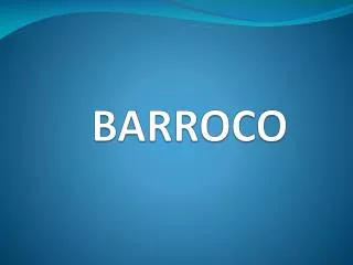 barroco