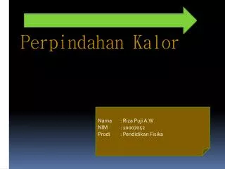 perpindahan kalor