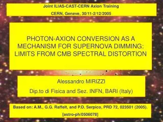 PHOTON-AXION CONVERSION AS A MECHANISM FOR SUPERNOVA DIMMING: LIMITS FROM CMB SPECTRAL DISTORTION
