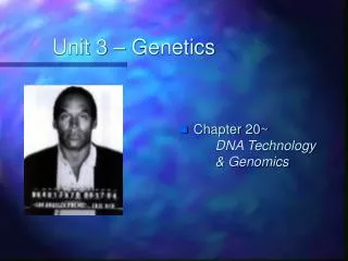 unit 3 genetics