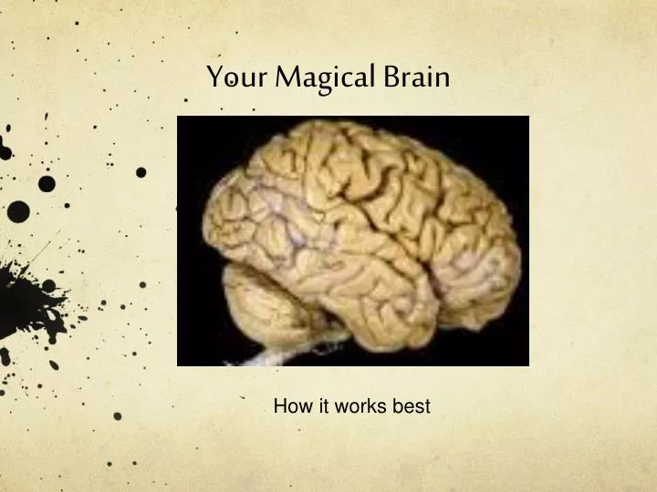 your magical brain