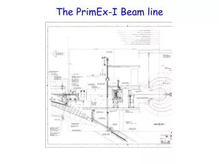 The PrimEx-I Beam line