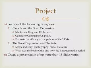 project